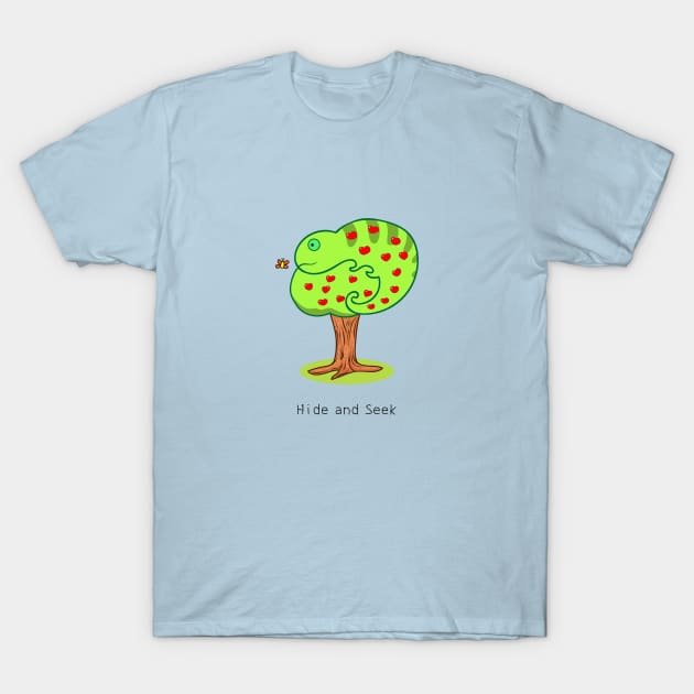 cute chameleon T-Shirt by wordspotrayal